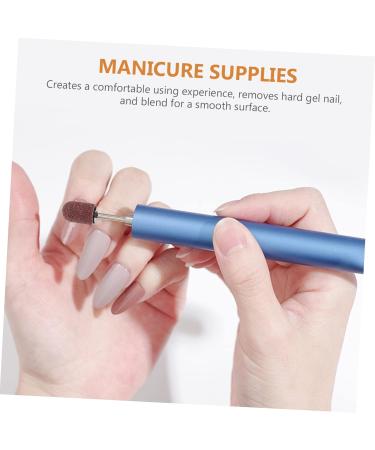 Anneome 1 Set Nail Sand Ring Cap Nail Cuticle Drill Bit Nail File Bits Portable Drill Kit U as Acrilicas Nail Salon Accessory Nail Drill Bits Pro Tools Foot Head Box 8x6cm Rosy - Buy Online on SooperMarket.com