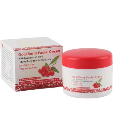 Facial Cream Gel Moisturiser Fashion Goqi Berries AntiAging Antioxidant Face Moisturizer Revitalizing Anti Wrinkle Cream 100g - Buy Online on SooperMarket.com
