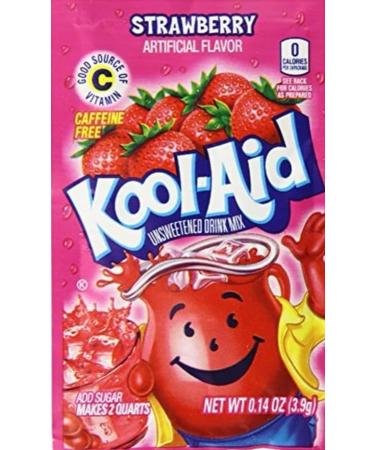Kool Aid Strawberry Drink Mix Sachet (3.9g) Pack of 5