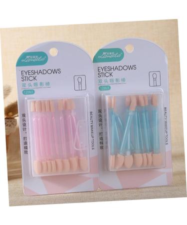 Baluue 24pcs Makeup Eyeshadow Brush Makeup Eye Sponge Cosmetic Eyeshadow Sponge Foam Eyeshadow Brush - Buy Online on SooperMarket.com