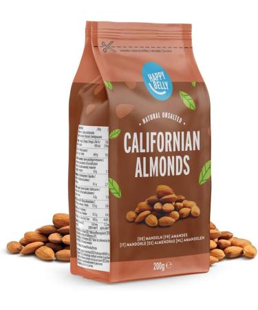 Happy Belly California Almonds - 200g (Pack of 1) | Premium Quality Almonds from Amazon Brand - Buy Online on SooperMarket.com