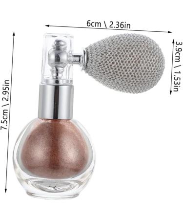 PLAFOPE Glitter Powder Spray 2pcs Spray Glitter Highlighters Sparkle Makeup Powder Body Highlighter Sprayer Hair Loose Powder - Buy Online on SooperMarket.com