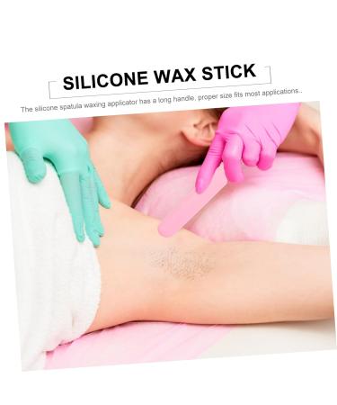 Minkissy Silicone Hair Removal Rod & Beauty Tools | Non-Stick Spatula for Wax & Powder | International Shipping Available - Buy Online on SooperMarket.com