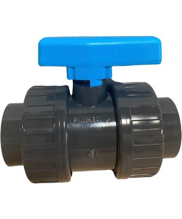 LionFlex PVC Ball Valve DN 50 mm | Adhesive Socket x Adhesive Socket | Buy Internationally Online - Buy Online on SooperMarket.com
