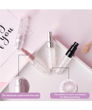 5ml Perfume Atomisers Refillable Perfume Travel Bottle Travel Perfume Atomiser Refillable for Women and Men Mini Perfume Refill Bottle for Travel Business Trip Outdoor Activities-Black/Silver/Blue - Buy Online on SooperMarket.com