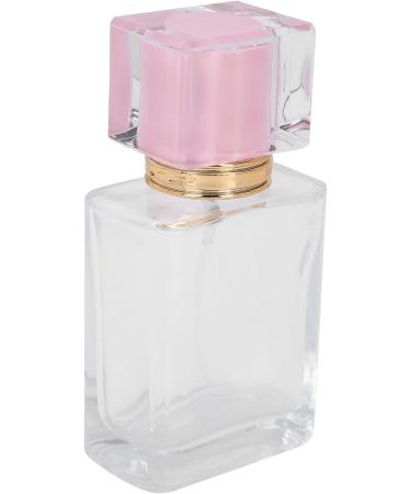 Verdant Touch Perfume Refillable Bottle Glass Perfume Bottle 50ml Refillable Spray Atomizer Container Transparent Pink Liquid Empty - Buy Online on SooperMarket.com