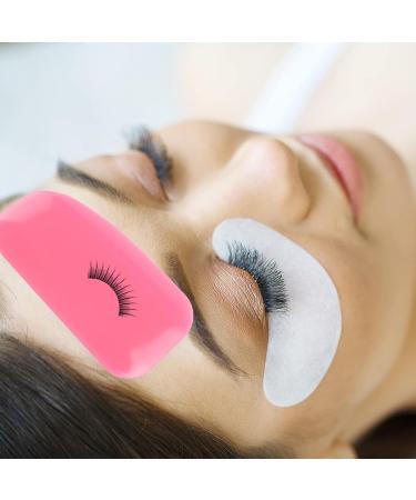 6pc Silicone False Eyelash Holder Pads for Extensions - Pink & Transparent - Buy Online on SooperMarket.com