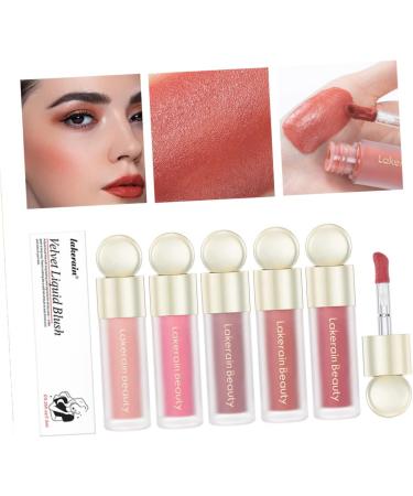Gogogmee 5pcs Blush Face Makeup Sheer Flush Creamy Eyeshadow Facial Beauty Cosmetic Pigment Pigment - Buy Online on SooperMarket.com