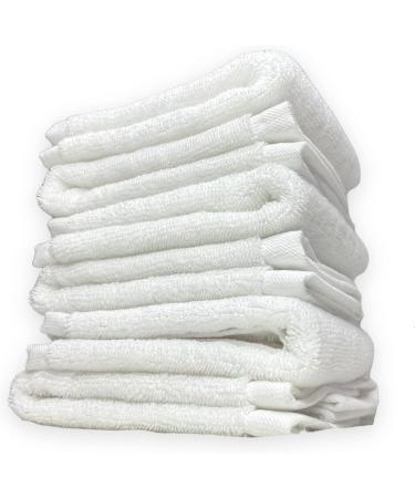 Small Canvas Towel Bag for Makeup Remover Cloths - 6 Pack (12x12 inch) | Premium Extra Absorbent Cotton - Buy Online on SooperMarket.com