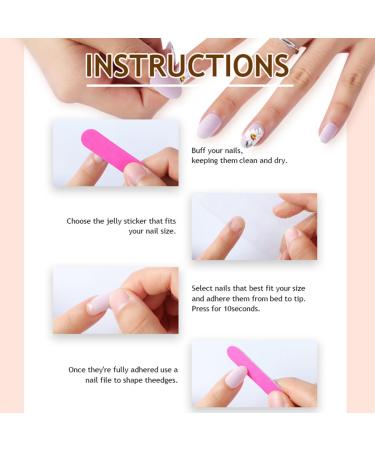 24 Pcs Gold French Tip Press On Nails - Short Oval Full Cover Fake Nails for Women & Girls - Nude Glossy Artificial Finger Manicure - Buy Online on SooperMarket.com