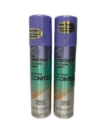 CONFESS BODY SPRAY- PACK OF 2