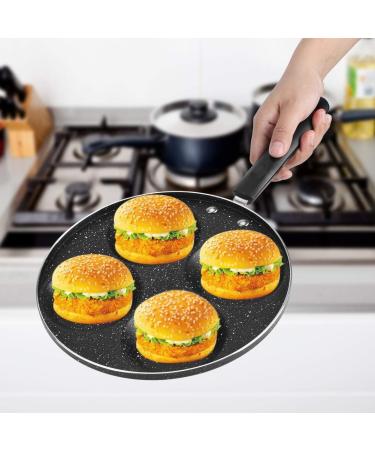 Fryg Kitchen 29 28 3 Household Aluminum Breakfast Frying Pan Non Stick Cooking Pan with Handle Kitchen Utensils 24.5cm - Buy Online on SooperMarket.com