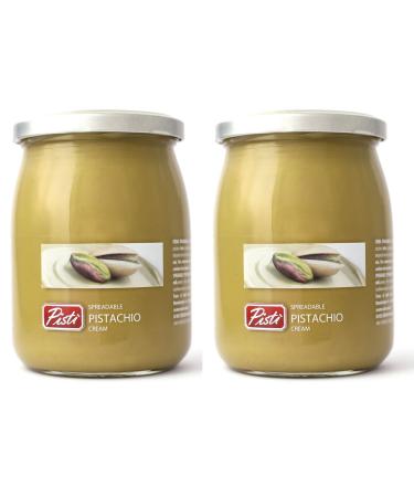 2 x Pisti Sicilian Pistachio Cream Spread 600 g