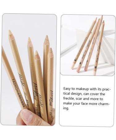 Healeved 8 Pcs Concealer Pen Eye Brightener Concealer Eye Concealer Women Makeup Supplies Wooden - Buy Online on SooperMarket.com