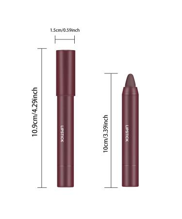 Ownest 6-Piece Matte Velvet Lipstick Set for Women - Long Lasting & Moisturizing - Buy Online on SooperMarket.com