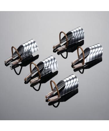 Osaladi 15 Pcs Reusable Nail Shapes | Fingernail Tips & Nail Extension Tools | Nail Foil Art & French Nail Care Essentials - Buy Online on SooperMarket.com