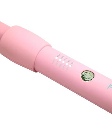 FoxyBae Bounce Bae 1-Inch Ceramic Hair Curling Iron | Dual Voltage Curling Wand for Smooth Frizz-Free Hair | 360 Swivel Cord | Party-Pink - Buy Online on SooperMarket.com