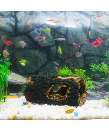 CTPENG Aquarium Cave - Kunst Resin Betta Decoration - Ideal for Small & Medium Aquariums (Harz 13.5x9x5.5 cm) - Buy Online on SooperMarket.com