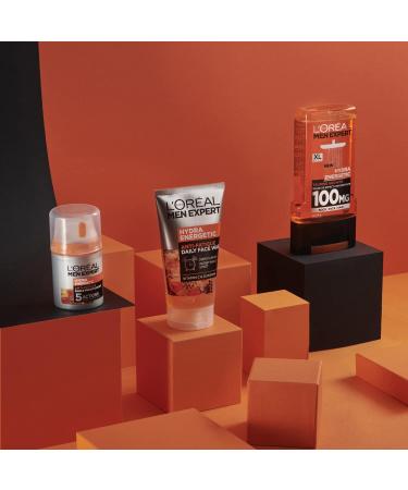 L'Oreal Men Expert Hydra Energetic Gift Set: Shower Gel, Moisturizer, Face Wash - Buy Online on SooperMarket.com