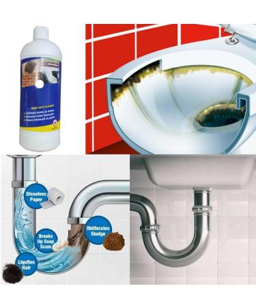 500ml Traditional Spirit of Salt Multi-Purpose Drain Cleaner Dissolves Effectively Unblock Toilets & Drains Unblocker Remove Stubborn Limescale Buildup In Toilets 1 - Buy Online on SooperMarket.com