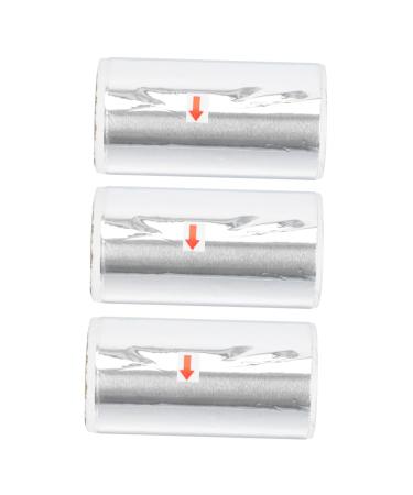 Mikinona 3rolls Nail Manicure Remover Soak off Wraps Nail Dip Remover Nail Removal Rads Flakes Accessories for Nail Tools Nail Cleaning Tool Nail Tin Nail Polish
