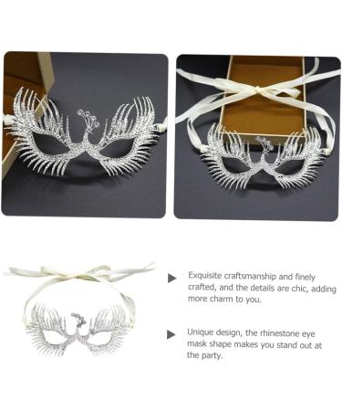 ABOOFAN Halloween Masquerade The Eye Masquerade Ball Rhinestone Party for Adults Masquerade Cosplay Venetian for Women Prom - Buy Online on SooperMarket.com