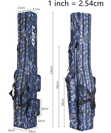 Toasis Fishing Rod Carrier Bag - 4.26 Ft Length Camo Pole Carrying Case - Buy Online on SooperMarket.com