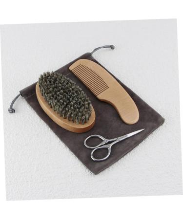 NOLITOY Men's Beard Care Kit - 3 Sets with Conditioner Oil Razor & Accessories for Ultimate Grooming - Buy Online on SooperMarket.com