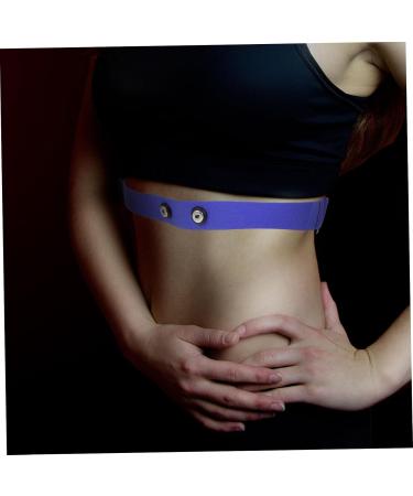 SUPVOX Adjustable Pulse Knife Belt & Heart Frequency Monitor Strap - Comfortable Elastic Chest Strap for Surveillance Devices - Blue 17.00x3.00x0.10cm - Buy Online on SooperMarket.com