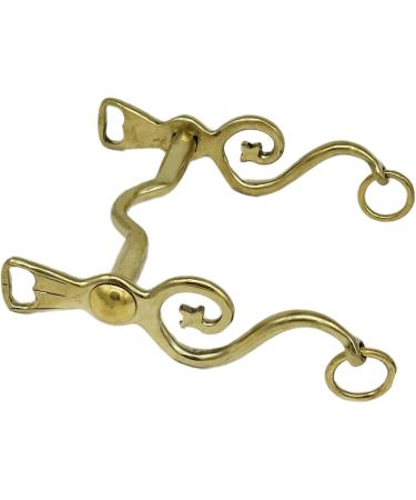 Kandare Spanish Baroque Portuguese Show 12.5-16.5 | Gold & Silver Colors | Tysons with Chin Chain - Shop Now! - Buy Online on SooperMarket.com