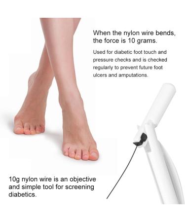 10 Grams Monofilament Diabetes Medical Foot Neuropathy Screening Test Diabetic Feet Care Diabetic Test Diabetic Foot Monofilament Test Pen Foot Filament Tester - Buy Online on SooperMarket.com