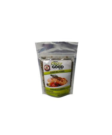 Crazy Good Spices Natural Essential Pack Certified Gluten Free From Natural Ingredients - 1 Count - Citrus Delicious flavour - Go t D licieux d'agrumes