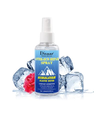 After Sun Repair Spray | Himalayan Glacier Water | Hydrating Moisturizer for Skin | 150ml/5.07oz - Buy Online on SooperMarket.com
