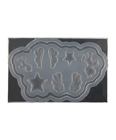 Nail Carving Mold Creative Shape High Toughness Silicone 3D Nail Art Bear Butterfly Manicure Tools for Home - 3