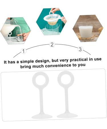 Milisten 2pcs Slag Pressing Rod Soybean Milk Machine Stirrer Soybean Milk Squeezing Residue Stick Soybean Machine Frother Handmixer Stirring Tool for Soybean Milk Machine Squeezing Stick - Buy Online on SooperMarket.com