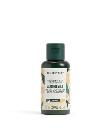The Body Shop Almond Milk & Honey Shower Cream  Body Wash for Sensitive  Dry Skin  2 Fl Oz Almond Milk & Honey 60ML