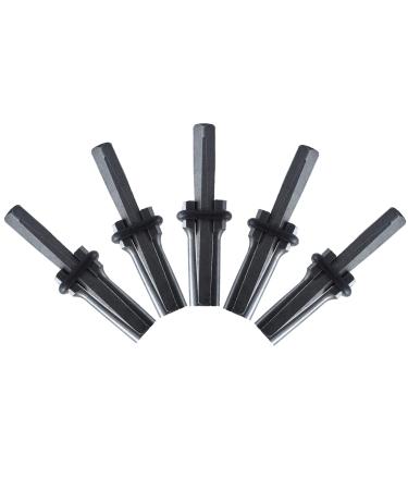 FLK Tech 5 SET 5/8 Plug Wedges and Feather Shims Concrete Rock Stone Splitter Hand Tools 16mm
