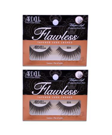 (2 Pairs) Ardell Flawless 804 Tapered Luxe Lashes