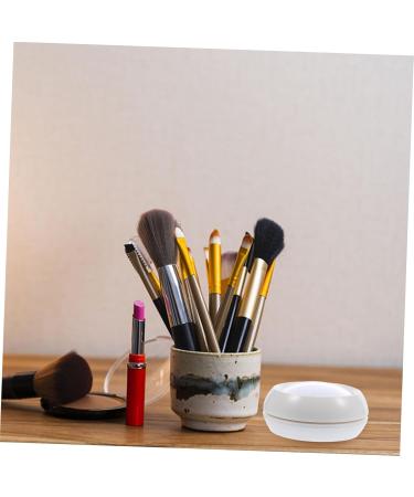 FOYTOKI 1 Set Powder Box Empty Powder Case Powder Puffs Empty Reusable Loose Powder Compact Container - Buy Online on SooperMarket.com