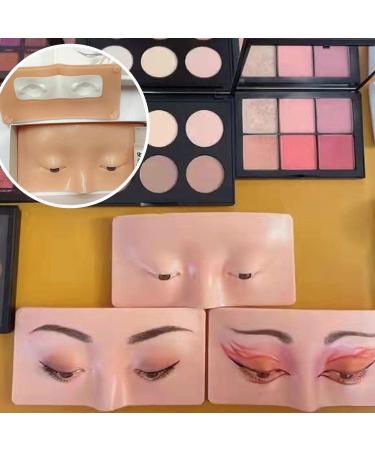 zalati Makeup Practice Board Silicone for Face Eyebrow Eye - Buy Online on SooperMarket.com