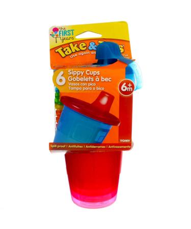 The First Years Spill-Proof 7oz Cups - 6 ea Assorted Colors (Pack of 2) - Best for Kids - BPA-Free - Buy Online on SooperMarket.com