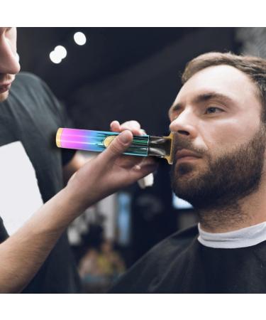 Dous T9 Hair Trimmer Professional T9 Mens T-Hair Clippers Electric Zero Gapped Cordless Hair Trimmer for Haircut & Grooming Rechargeable Green Purple - Buy Online on SooperMarket.com