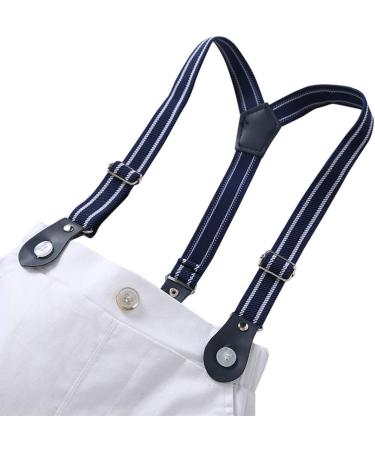AmzBarley Baby Boys Gentlemans Tuxedo Romper Suit | Blue | 6-12 Months - Buy Online on SooperMarket.com