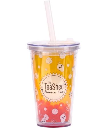 Teashed Bubble Tea Cup & Straw Gift Set - Reusable 16oz, Leak Proof Design - Hot or Cold - Ideal for Popping Boba Syrup and Powder Bubble Tea Kits - Buy Online on SooperMarket.com