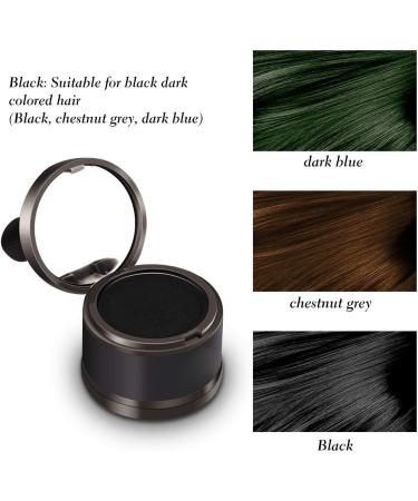 Hair Line Powder Hairline Shadow Cover Up Powder Hair Concealer Powder Fill in Thinning Hair Beauty Cosmetics(Black) - Buy Online on SooperMarket.com