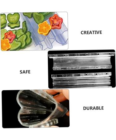 SUPVOX Tools 12 Pcs Vegetable Shaping Fruit Watermelon Shaped Cucumber Mushroom Toaster Oven Transparentx4pcs 20x6.5cmx4pcs - Buy Online on SooperMarket.com