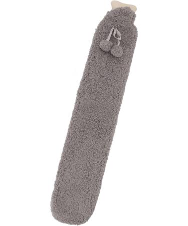 LBEC Rubber Hot Water Bottle - Safe Durable Multifunctional Heater | Dark Gray | International Shipping - Buy Online on SooperMarket.com