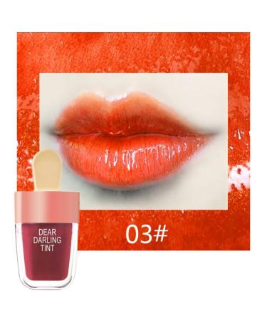 Ofanyia Ice Cream Lip Gloss Set - 5 Colors, Long Lasting, Waterproof & Non-Stick Cup - Liquid Lipstick Kit - Buy Online on SooperMarket.com