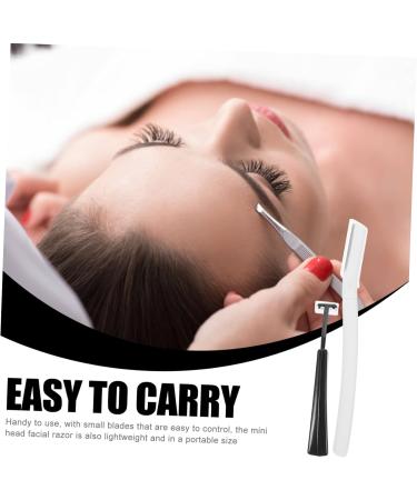 Balacoo 8 Sets Portable Eyebrow Trimmer & Brow Razors - Stainless Steel Beauty Tools for Women & Men Grooming - Buy Online on SooperMarket.com