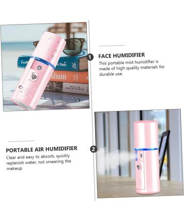 WOONEKY 1pc Hydrating Instrument Small Humidifier Facial Moisturizing Device USB Humidifier Pink Abs - Buy Online on SooperMarket.com